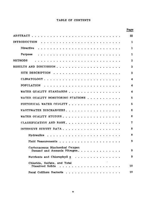 Intensive Survey of the Guadalupe River Segment 1806