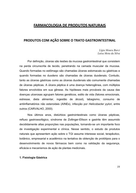 Curso de Verão em FARMACOLOGIA - Insight Equipamentos ...