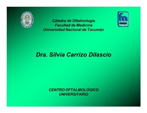 semiología de la órbita - Facultad de Medicina - Universidad ...