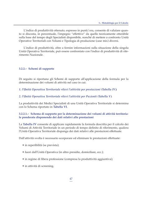 Tempi Medi di Attività Modalità di Esecuzione Nomenclatore delle ...