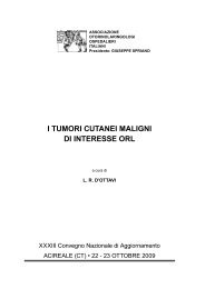 I tumori cutanei maligni di interesse ORL - Luigi D'Ottavi - AOOI