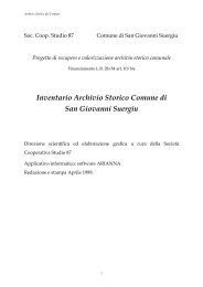 Inventario Archivio Storico del Comune - Studio 87 Sant'Antioco ...
