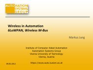 Wireless M-Bus - Institute of Computer Aided Automation