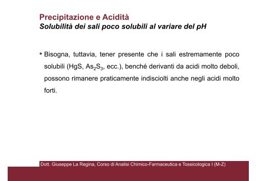 Corso di Analisi Chimico-Farmaceutica e Tossicologica I (M-Z) - CTF