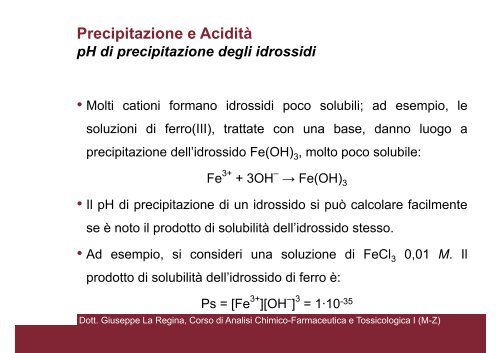 Corso di Analisi Chimico-Farmaceutica e Tossicologica I (M-Z) - CTF