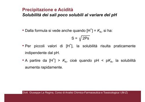 Corso di Analisi Chimico-Farmaceutica e Tossicologica I (M-Z) - CTF