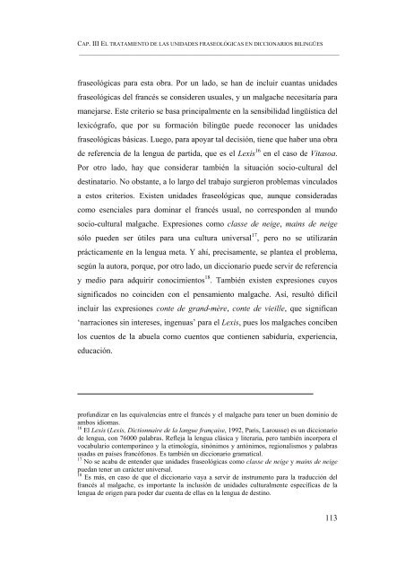 ESBOZO DE UN DICCIONARIO DE LOCUCIONES VERBALES ...