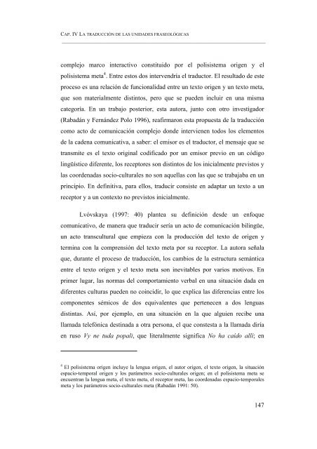 ESBOZO DE UN DICCIONARIO DE LOCUCIONES VERBALES ...