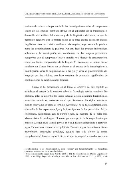 ESBOZO DE UN DICCIONARIO DE LOCUCIONES VERBALES ...