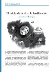 El inicio de la vida: la fertilización