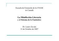 Minificción y Fantástico (Gatineau) - Lauro Zavala