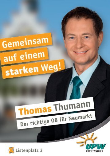 Thomas Thumann - Neumarktonline.de