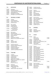 ESOPHAGUS OG GASTROINTESTINALKANAL - Patobank