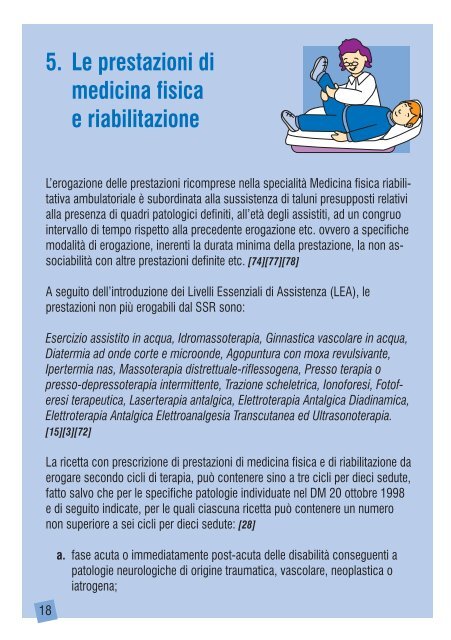 La Prescrizione di Prestazioni Specialistiche Ambulatoriali