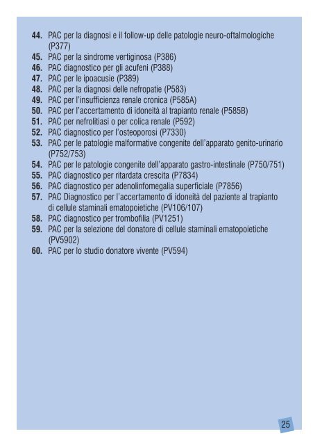 La Prescrizione di Prestazioni Specialistiche Ambulatoriali