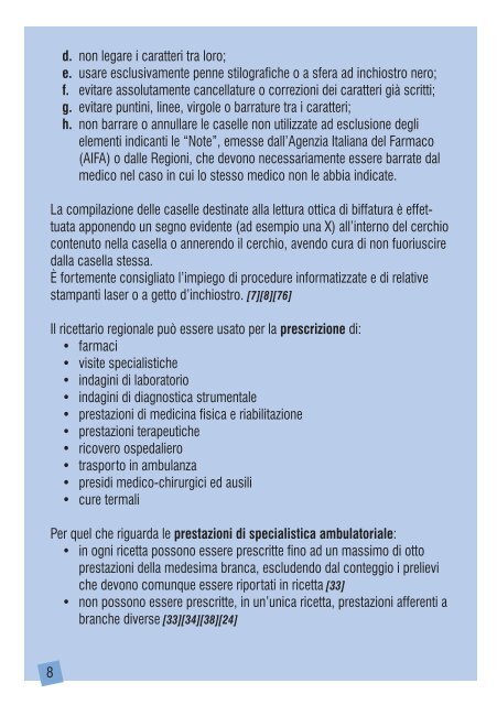 La Prescrizione di Prestazioni Specialistiche Ambulatoriali