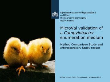MicroVal validation of a Campylobacter enumeration medium - SVA