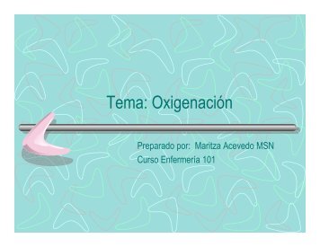 Oxigenación
