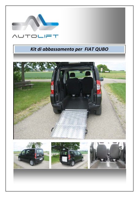 Kit di abbassamento per FIAT QUBO