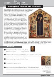 Berlinghieri, Giotto e san Francesco - Giunti Scuola