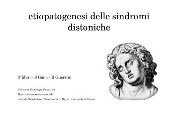 F. Mari, R. Guerrini - E. Medea