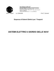 SISTEMI ELETTRICI A BORDO DELLE NAVI - Elettronavigare.It