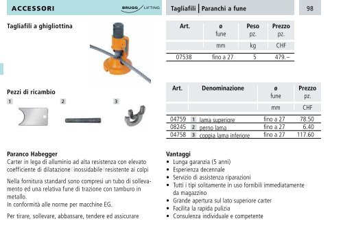 Catalogo - Brugg