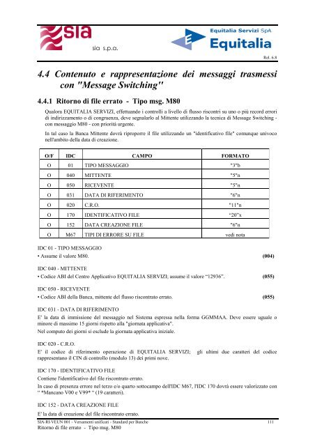 Rete Interbancaria Versamenti unificati - Equitalia Servizi