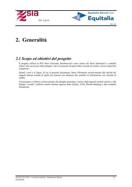 Rete Interbancaria Versamenti unificati - Equitalia Servizi