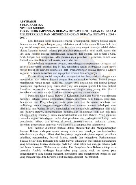 YULIA KARTIKA-FAH.pdf - Institutional Repository UIN Syarif ...