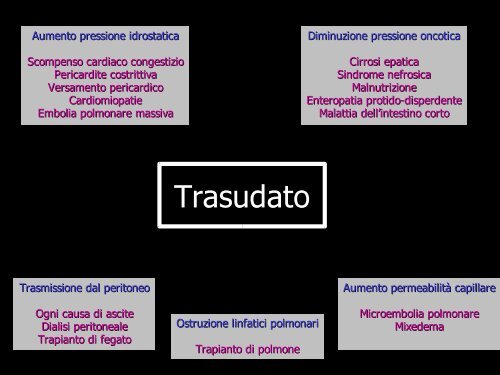 6° Versamenti pleurici - Facoltà di Medicina e Chirurgia - Università ...