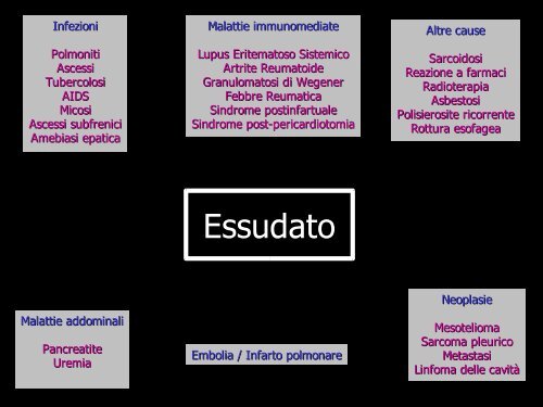 6° Versamenti pleurici - Facoltà di Medicina e Chirurgia - Università ...