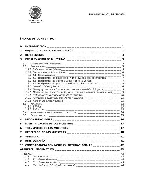 PROY-NMX-AA-003/2-SCFI-2008