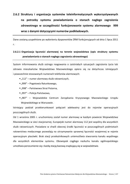 dokonywanych z Narodowym