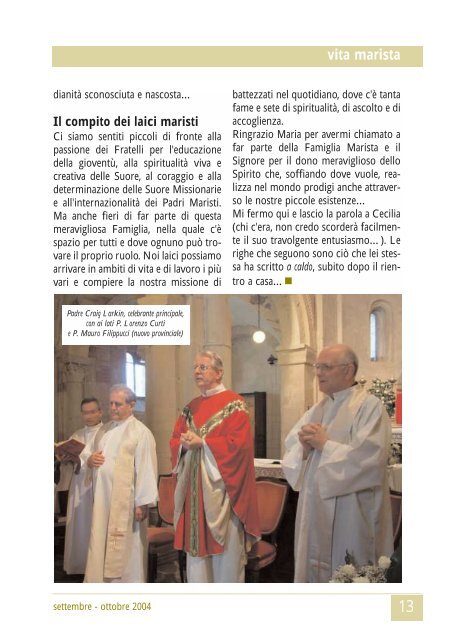 Giornale in Versione PDF - Padri Maristi