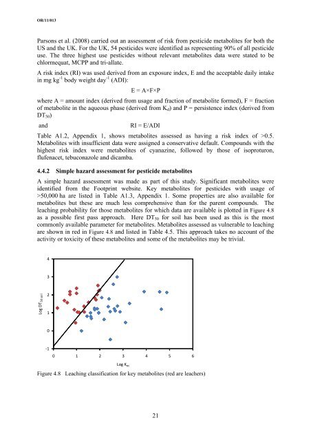 Emerging contaminants in groundwater - NERC Open Research ...