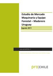 Estudio de Mercado Maquinaria y Equipo Forestal ... - ProChile