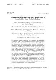 Influence of Urotropin on the Precipitation of Iron Oxides from FeCl3 ...