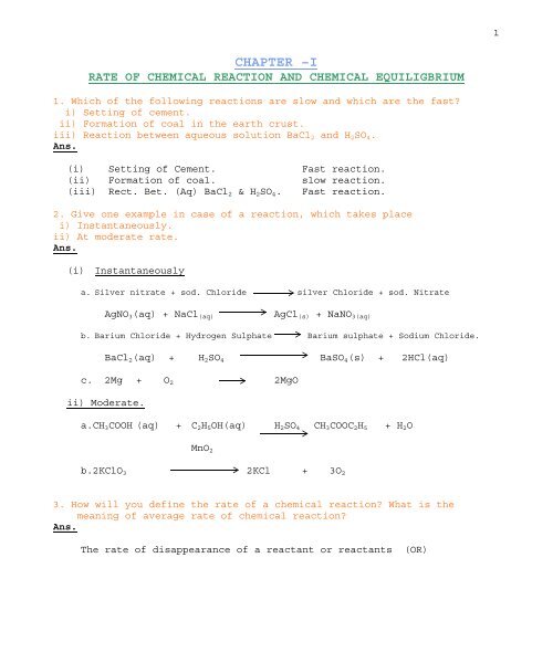 Subject Materials For Chemistry Subject Materials For Chemistry