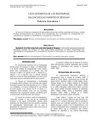 Full text PDF - Comunicaciones de la Sociedad Malacológica del ...