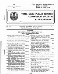 tamil nadu public service commission bulletin ... - tneb engineers