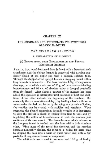 Laboratory Methods of Organic Chemistry - Sciencemadness Dot Org