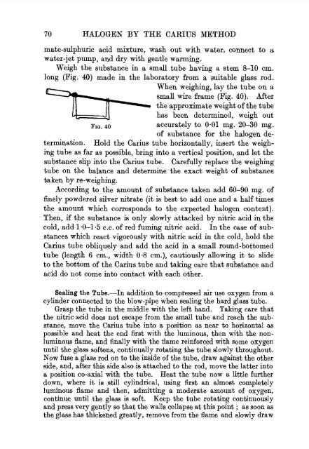 Laboratory Methods of Organic Chemistry - Sciencemadness Dot Org