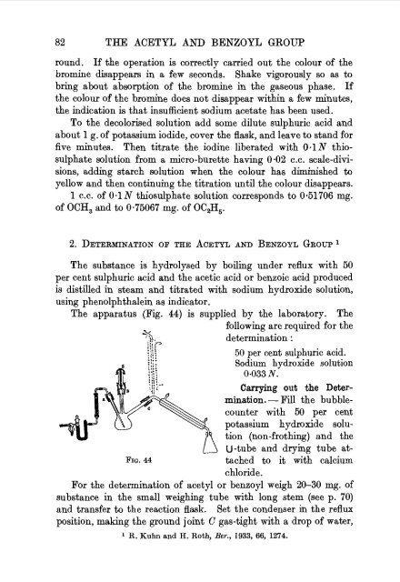 Laboratory Methods of Organic Chemistry - Sciencemadness Dot Org