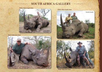 South AfricA GALLErY - Thormählen and Cochran Classic African ...