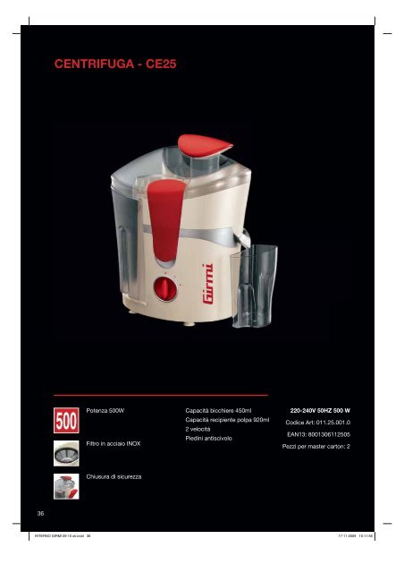 Catalogo Girmi 2009 - Bialetti