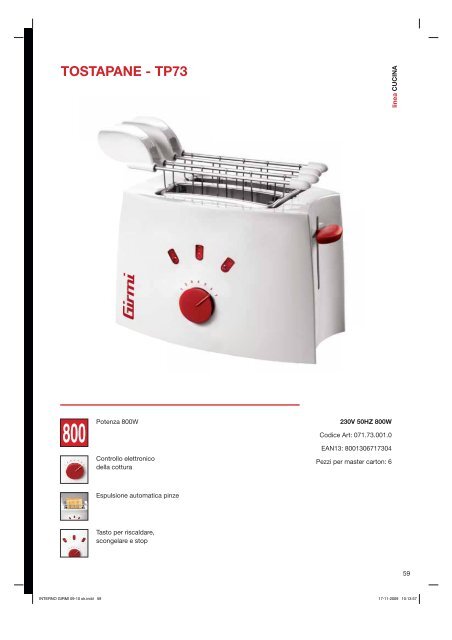 Catalogo Girmi 2009 - Bialetti