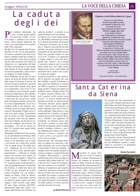 APRILE 2011 - Da Leggere