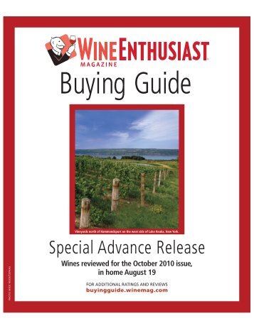 Wine Enthusiast Advance Buying Guide OCT - Empson USA