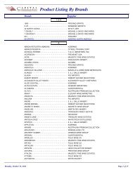 Product Listing By Brands - Charmer Sunbelt Group